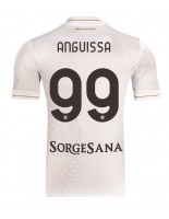 SSC Napoli Frank Anguissa #99 Venkovní Dres 2025-26 Krátký Rukáv